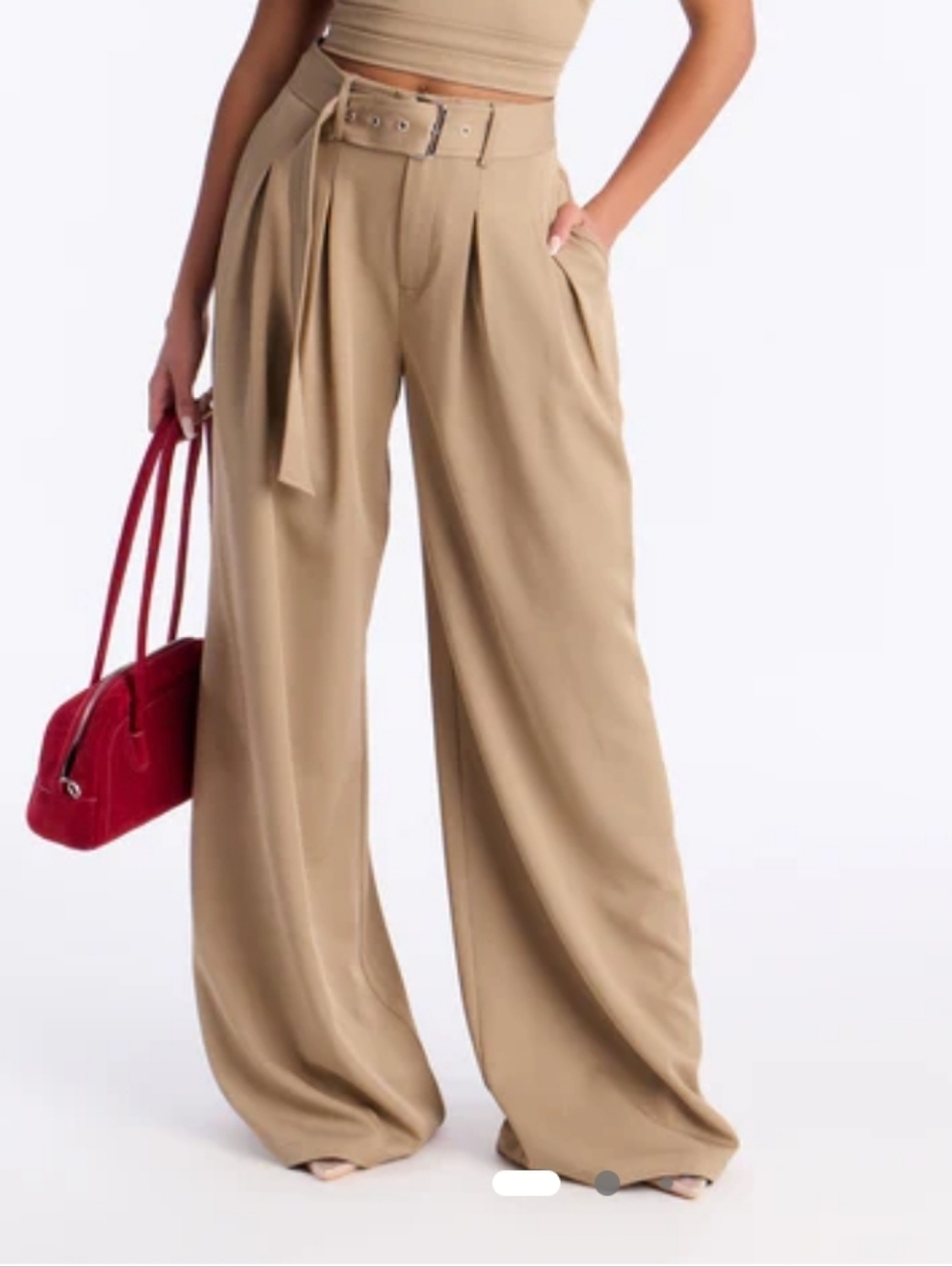 Belted Trousers